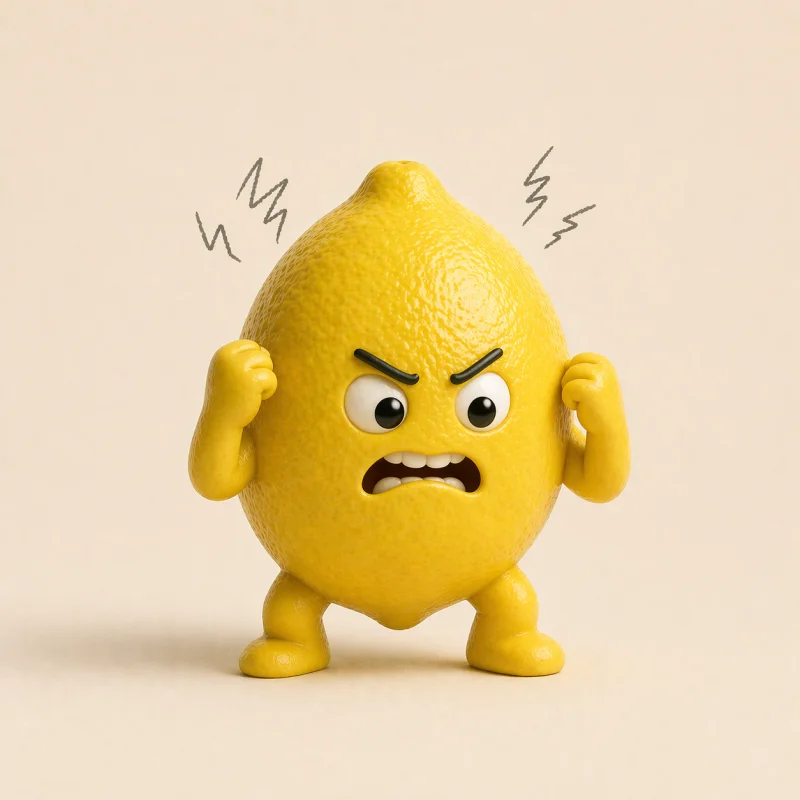 Frustration lemon