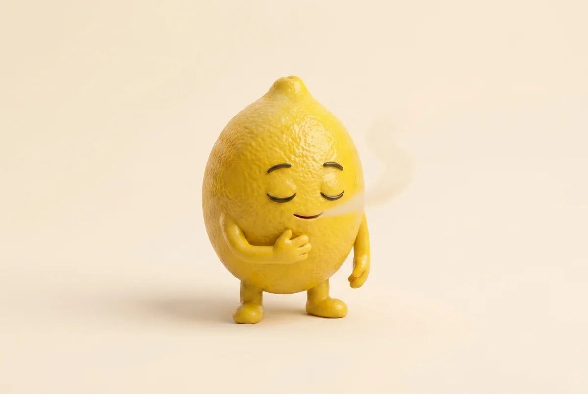 The Anxiety lemon practising Coherent Breathing