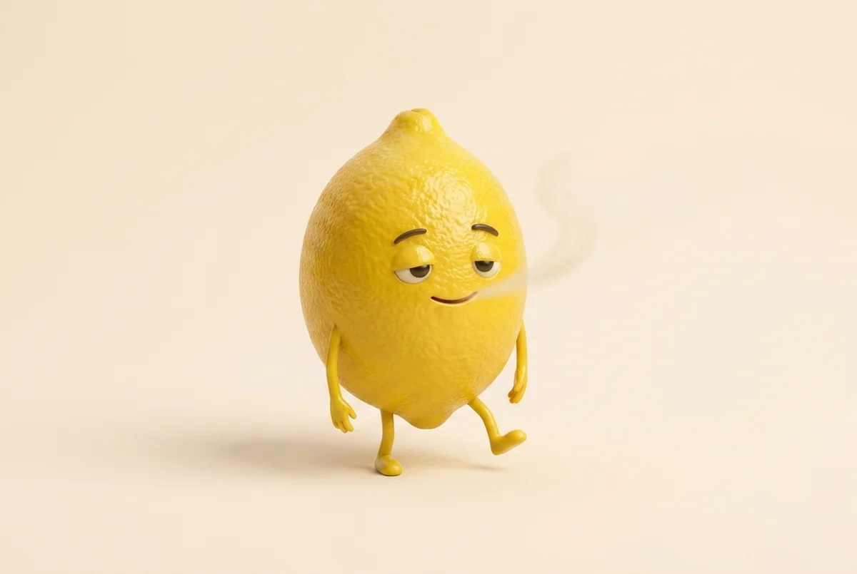 The Burnout lemon practising Slowing Down