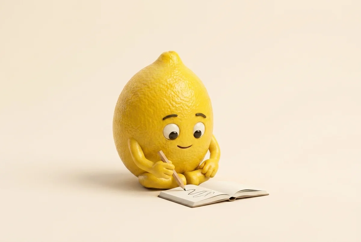 The Overwhelm lemon practising STOP and Sense